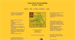 Desktop Screenshot of ferienhaus-steinklippe.de